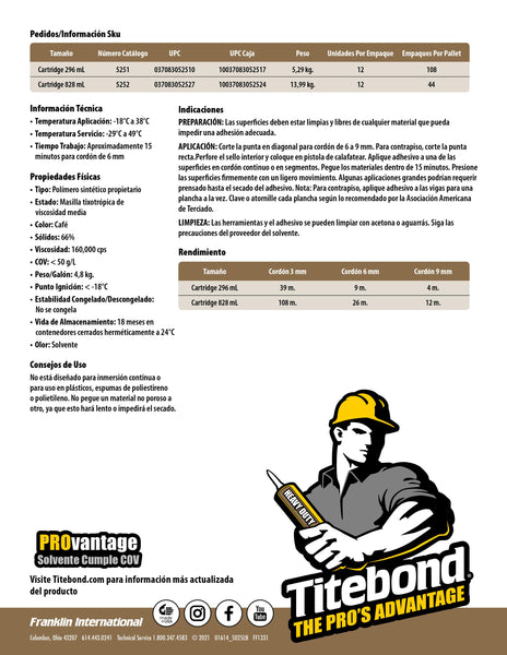 Adhesivo para Construcción "Heavy Duty"