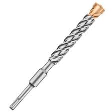 Brocas SDS Plus Solid Rock Carbide con punta de carburo 4 caras