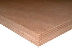 Lámina De Plywood Nacional (Okoume) 1220mm X 2440mm (4' x 8')