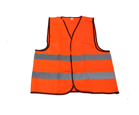 Chaleco De Seguridad 100% Polyester Tejido Naranja Tipo A - VES001-O