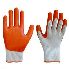 Guante De Polyester Palma Latex