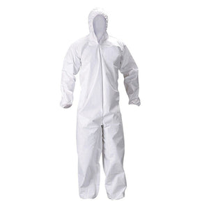 30203 - Coverall Desechable CATIII Type 5/6 certified EN1149-5: 2008 and EN1073-2:2002.